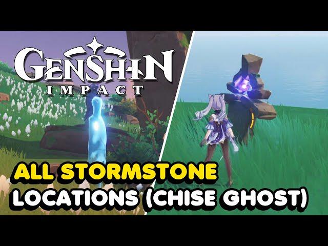 All Stormstone Locations In Genshin Impact (Chise Ghost Guide)