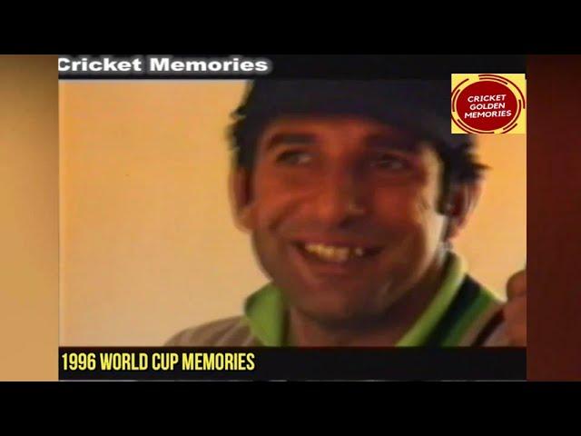 Golden Memories | 1996 Cricket World Cup | Pakistan Cricket Team Practice Aitchison College Lahore |