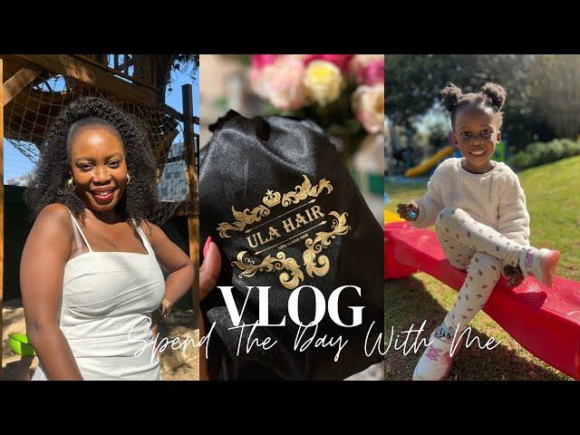 VLOG | Attend An Event With me | SOOO NATURAL* Seamless Clip-In Install | Kinky Curly. ULAHAIR