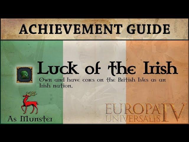 EU4 Luck of the Irish | Achievement Guide | Munster | Form Ireland | Tutorial