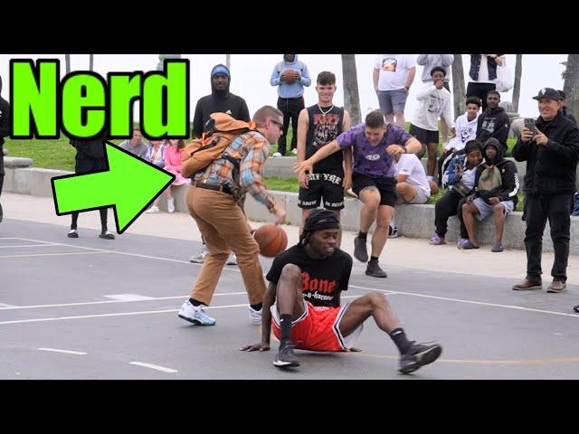 Nerd RUINS Defender After Getting CLOWNED at Venice Beach