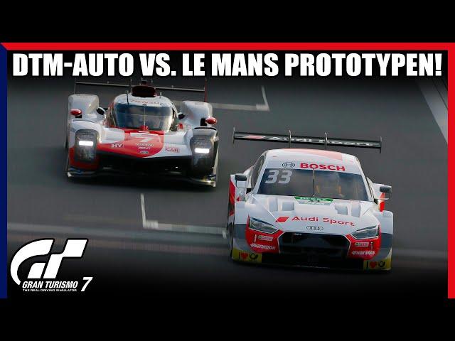 Rene Rasts DTM-Auto gegen Le Mans Prototypen | Gran Turismo 7