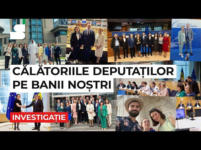 Călătoriile deputaților pe banii noștri