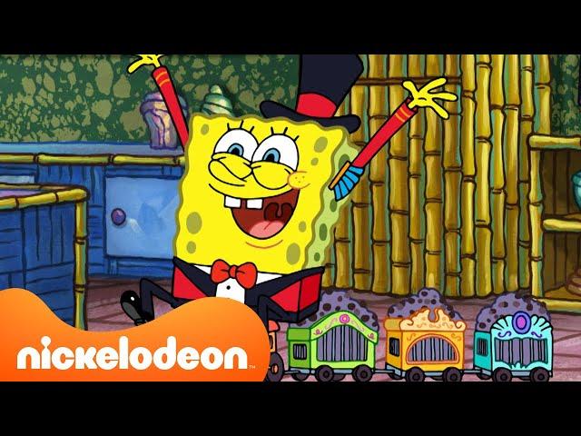 Spongebob | Tiap Badut dan Sirkus di Bikini Bottom!  | Nickelodeon Bahasa