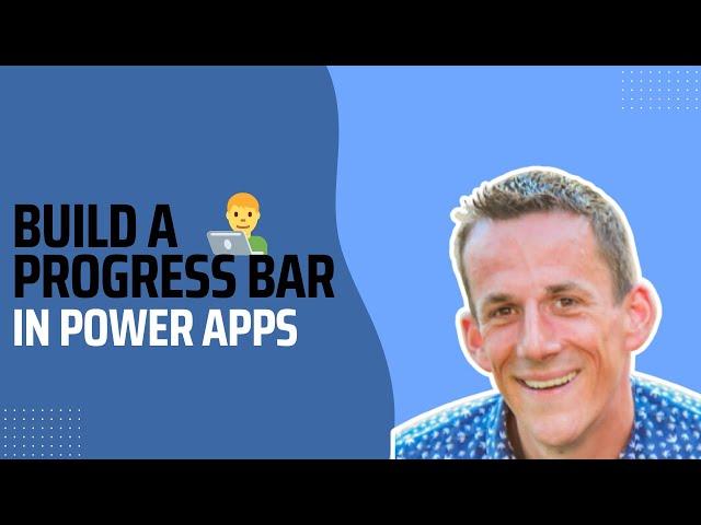 Building a Progress Bar in Power Apps #PowerApps #CanvasApps