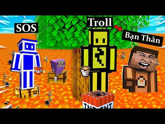 Tổng Hợp Anh Đen Xì Xì Troll Bạn Bè Siêu Hài Hước Trong Minecraft 