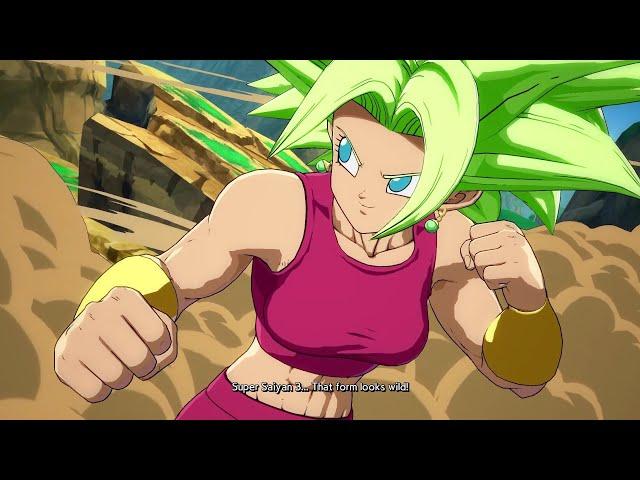 Kefla is Jealous of SSJ3 Gotenks