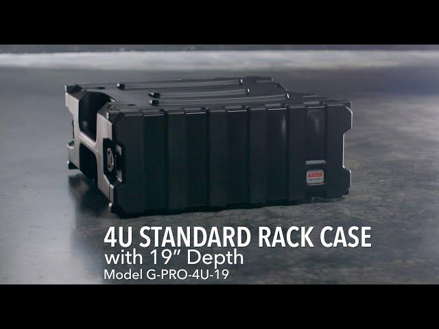 Gator Cases G-PRO-4U-19 4U Standard Rack Case