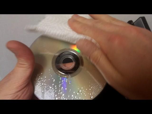 How To Clean A DVD or CD For Disc Errors