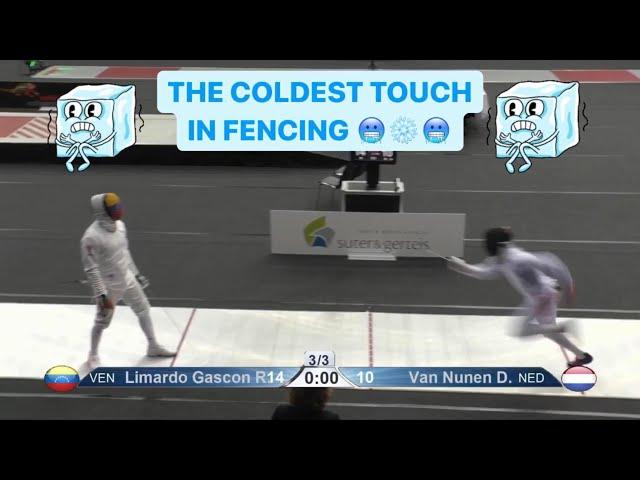 The Coldest Touch in Fencing