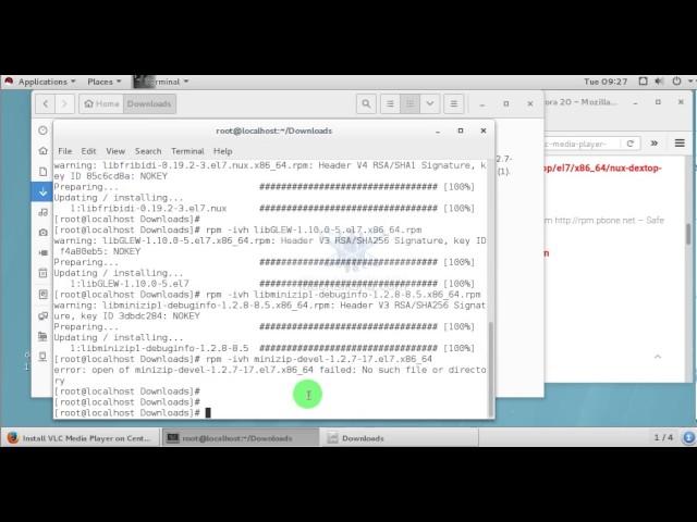 How To Install VLC Player in RHEL7 Easy Way  to Install VlC