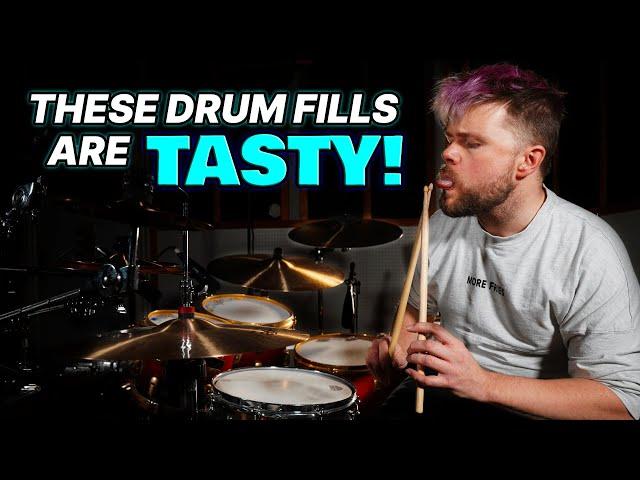 5 of My Favorite TASTY Drum Fills | DRUM LESSON - That Swedish Drummer