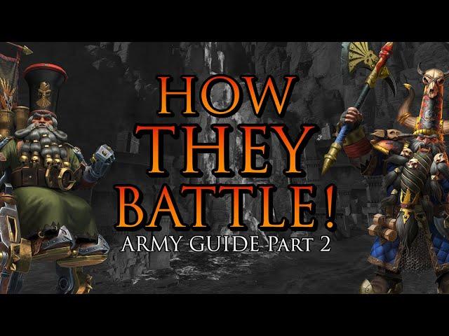 How to play CHAOS DWARFS in Battle! - Army Guide: Part 2