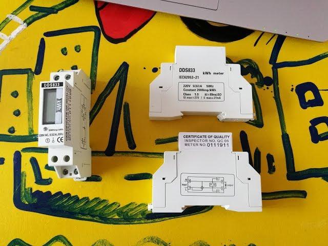 DDS833 Electrical Energy Power Meter - DDS833, DDS238-1, DDS518, DDS518C, DDS518L