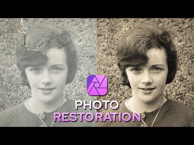 How to Restore & Repair Old Photos in Affinity Photo iPad