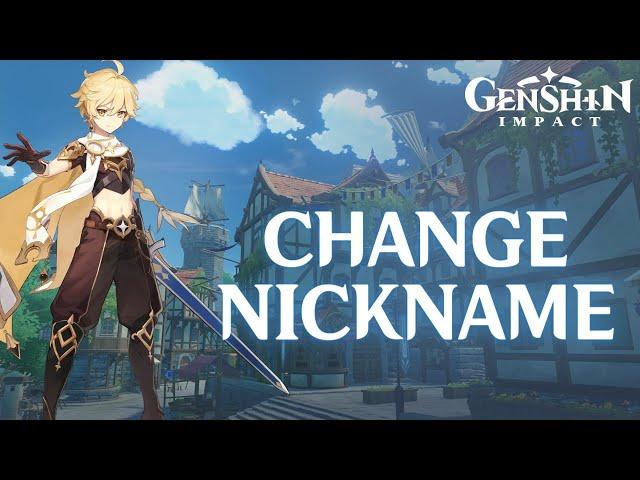 How to Change Nickname in Genshin Impact (2024) | Genshin Impact Tutorial