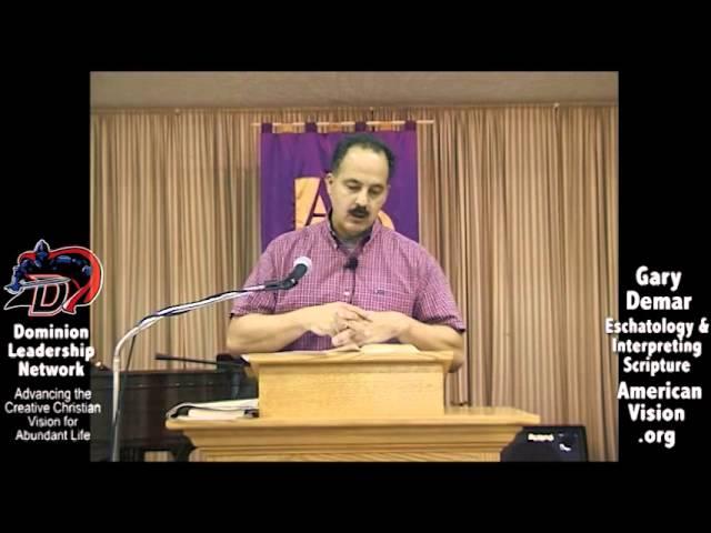 Gary DeMar #2: Eschatology and Interpreting Scripture