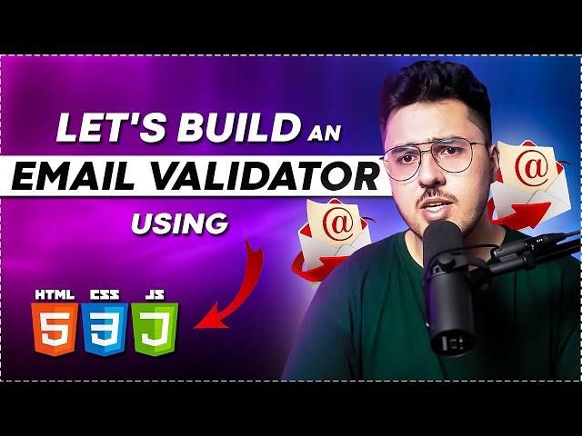 Let's Build an Email Validator with HTML, CSS, and JavaScript 