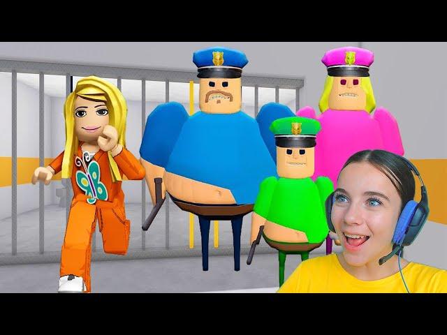 ПОБЕГ ОТ ПОЛИЦЕЙСКОЙ СЕМЬИ в ROBLOX!