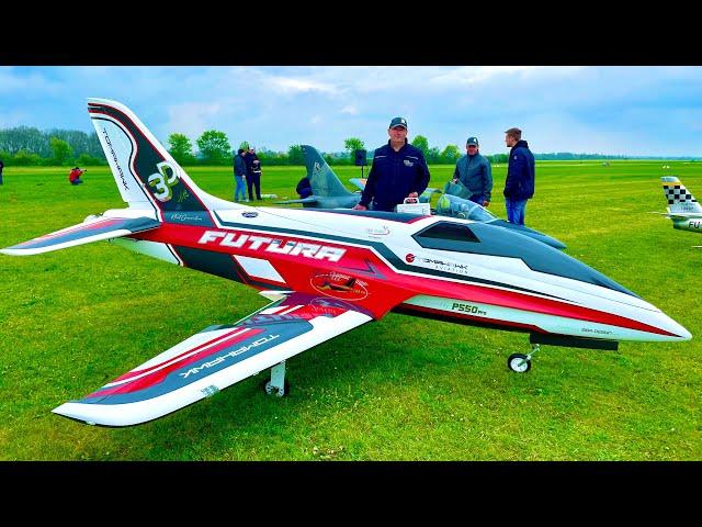 Giant XXXL 3D RC Futura Sport Jet with Thrust Vector Power