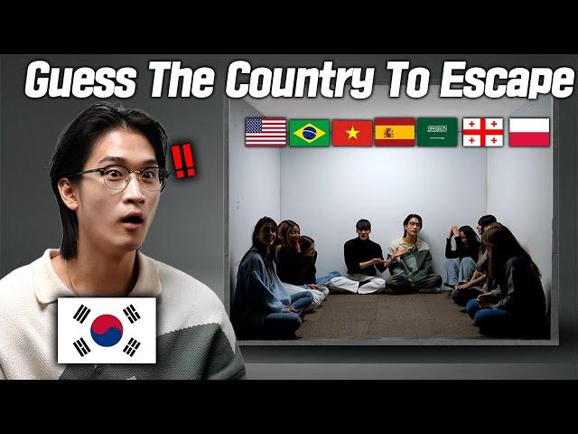 People Around The World Tries HARDEST ESCAPE ROOM CHALLENGE l Brazil, Poland, Spain, Saudi Arabia