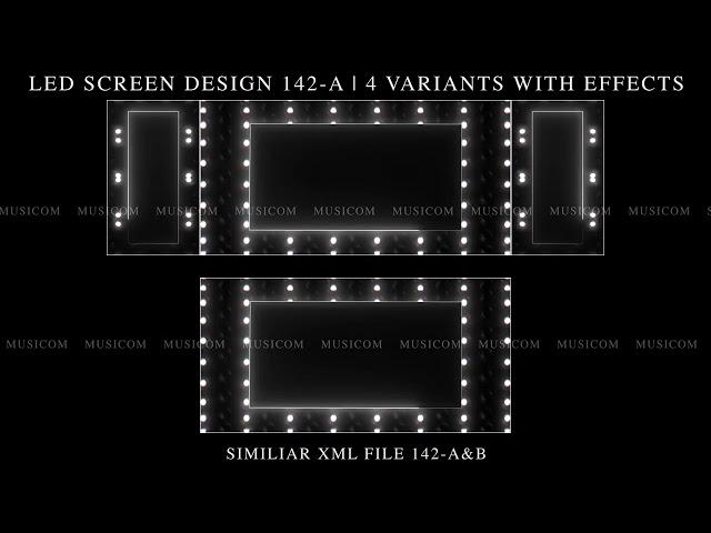 335   Led Screen Design 142 C | LEd Mapping | By Musicom