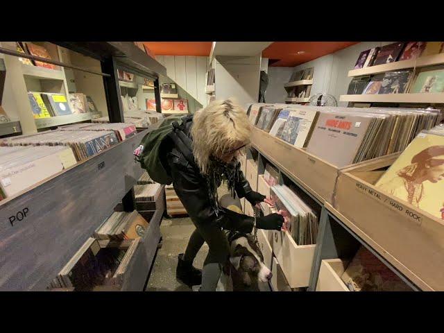 Hidden Vintage Vinyl Record Store Gem in Theater District New York City