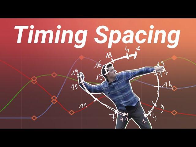  Maîtriser le TIMING / SPACING  [ Courbes d'animation, Graph editor ]