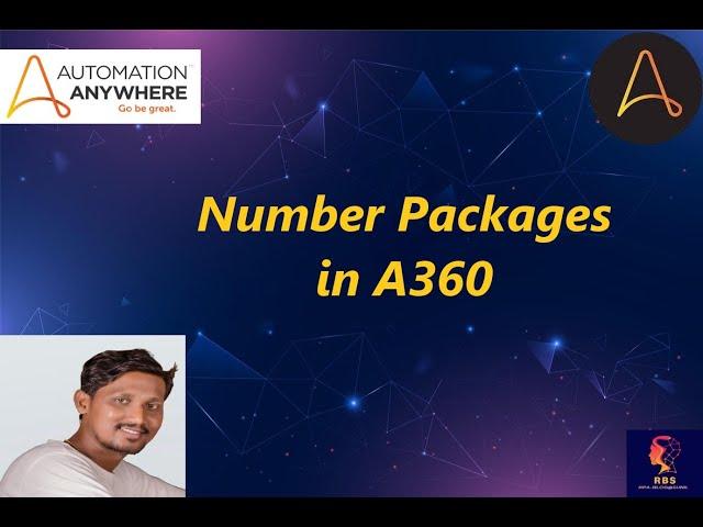 27. Number Packages in A360 | Automation Anywhere Number Packages