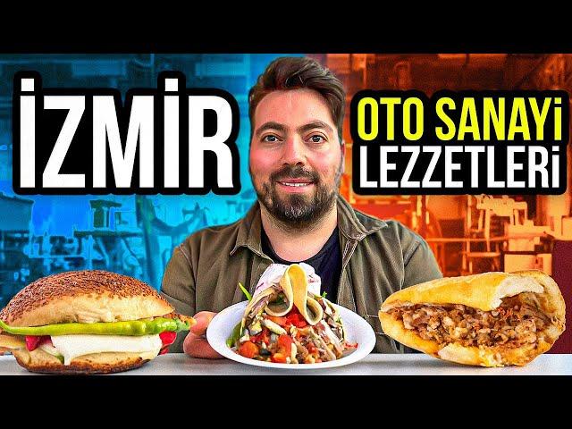 İZMİR OTO SANAYİ LEZZETLERİNİ DENEDİM! (Sokak Lezzetleri)