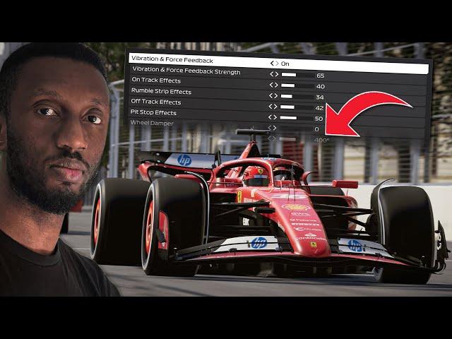 F1 24 - Camera & Wheel Settings Guide (My BEST TV Pod View)