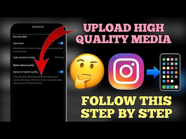 How to Enable High Quality Uploads on Instagram