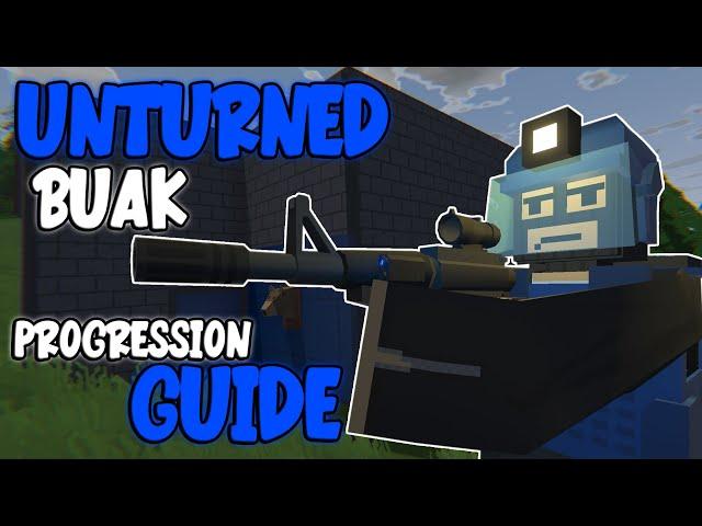 Unturned Full Buak Progression Guide (Deadzone + Raiding + Mines)