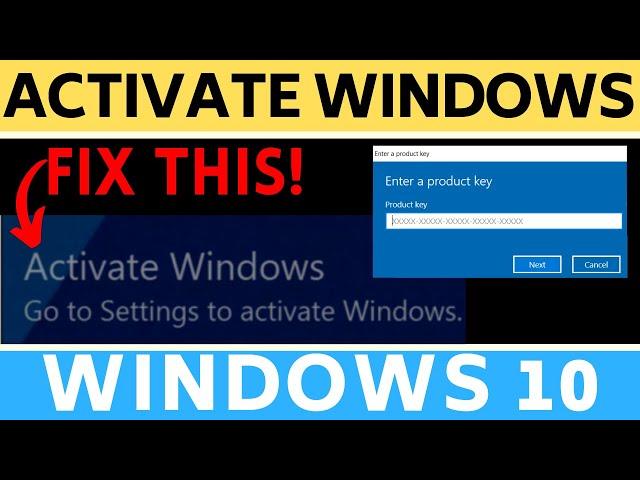 How to Activate Windows 10