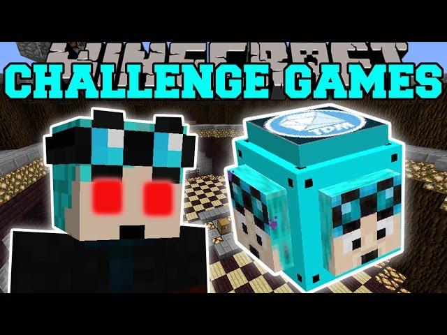 Minecraft: EVIL DANTDM CHALLENGE GAMES - Lucky Block Mod - Modded Mini-Game