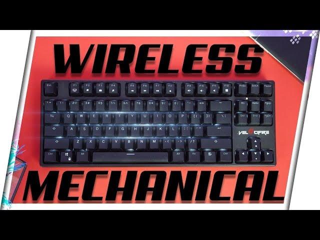 $40 Wireless Mechanical Keyboard For Gaming That's Actually Good! | Velocifire TKL02