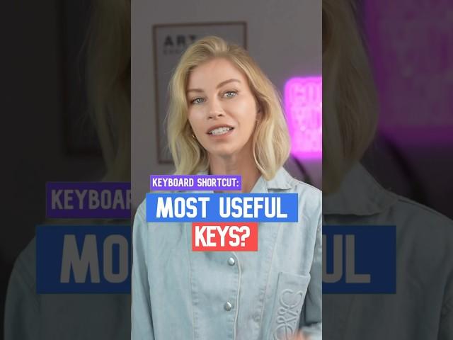 Is this the most useful keyboard shortcut?