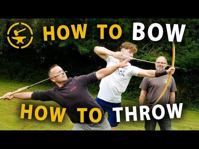 How to Shoot a Warbow, how to Throw a Spear!