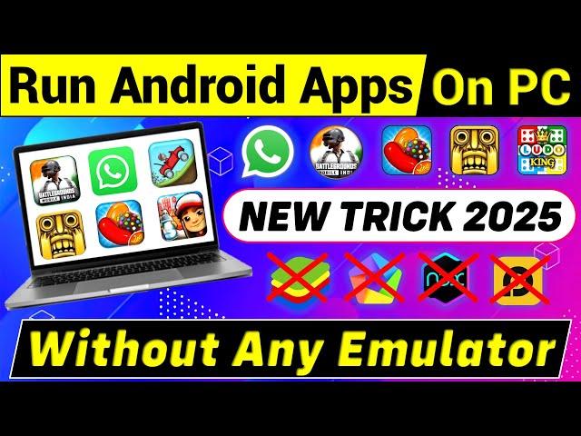 How to Run Android Apps On PC Without Emulator | PC Me Android App Kaise Chalaye Without Emulator