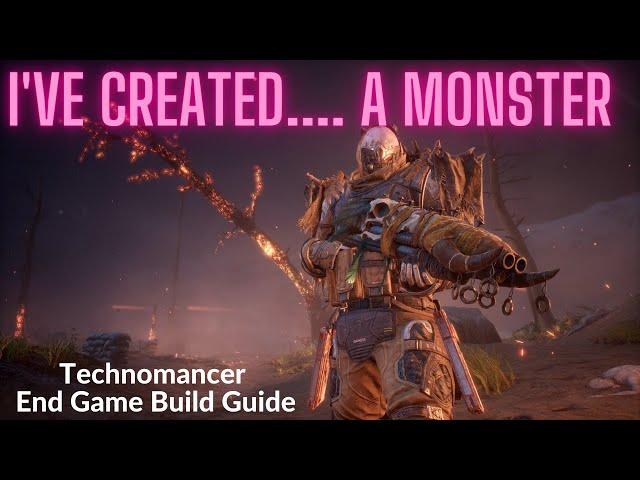 I've created... A monster | Outriders End Game Best Technomancer Build