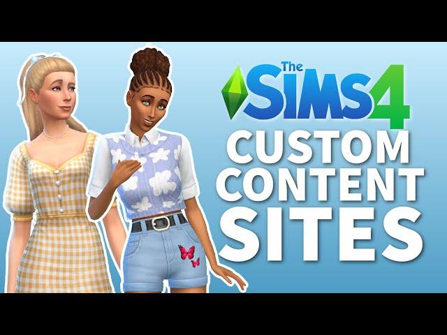 Where to Find The BEST Free Custom Content For The Sims 4