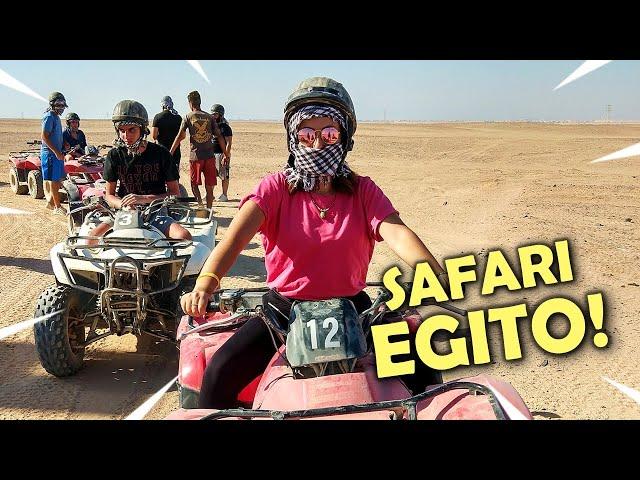 SAFARI NO DESERTO! FÉRIAS EM HURGHADA • Parte 1 | Brasileira no Egito