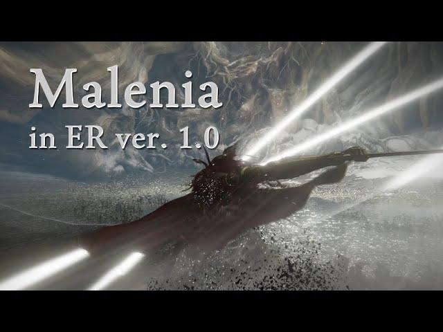 Malenia in Elden Ring ver. 1.0