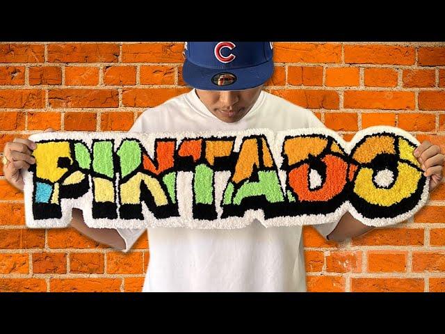 Tufting Pintado Text Logo