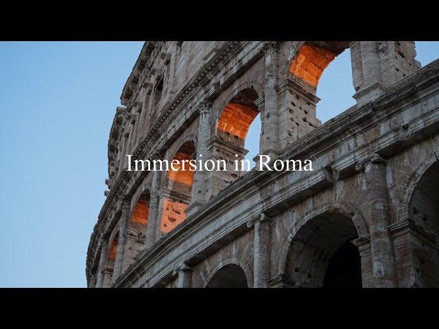 Immersion in Roma