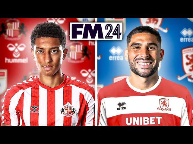 We Rebuild Sunderland vs Middlesbrough & Build Fantastic Squads