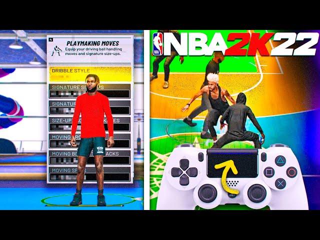 BEST DRIBBLE TUTORIAL FOR NBA 2K22! SIMPLE AND EASY TO FOLLOW! + NEW BEST DRIBBLE MOVES! (Handcam)