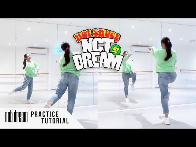 [PRACTICE] NCT DREAM - '맛 (Hot Sauce)' - FULL Dance Tutorial - SLOWED + MIRRORED