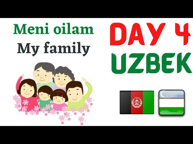 Learn Uzbek Daily - Day 4 - The People (Part 4)