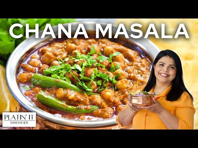 Super EASY Chana Masala Recipe | Chole Masala Recipe